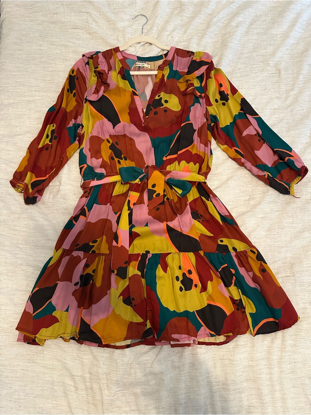 Marine Layer Multicolor Printed Mini Dress